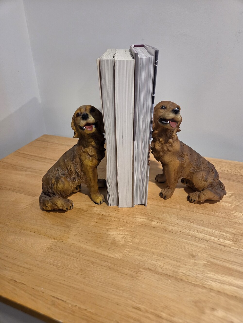 Golden Retriever Dog Bookends